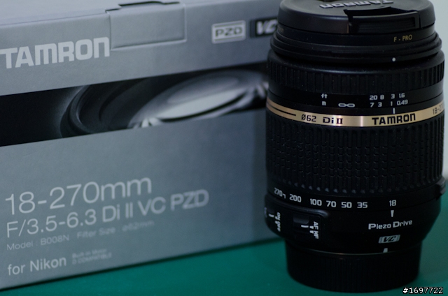 18-270mm F/3.5-6.3 Di II VC PZD (Model B008) 開箱