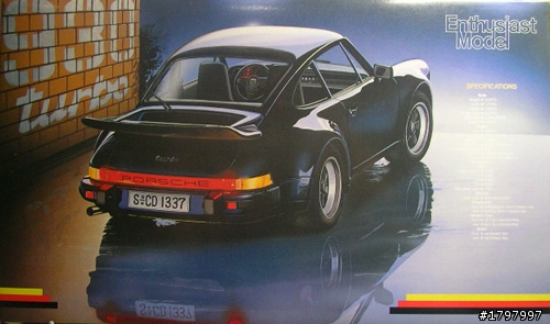 【模型完成分享】PORSCHE 911 turbo'76-Type930(FUJIMI 1/24 kit)