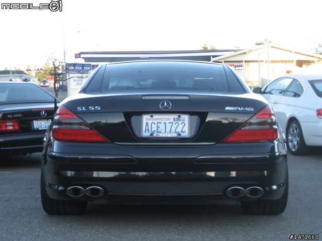 分享, SL55 AMG 降車身!