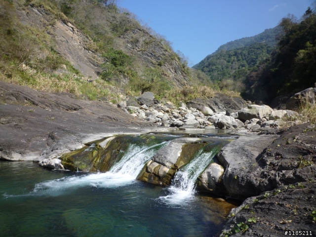 水雲瀑布溯溪開運行、谷關泡湯幸福遊