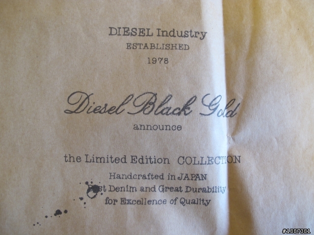 <不知是否算開箱的開箱> Diesel Black Gold Limited Edition