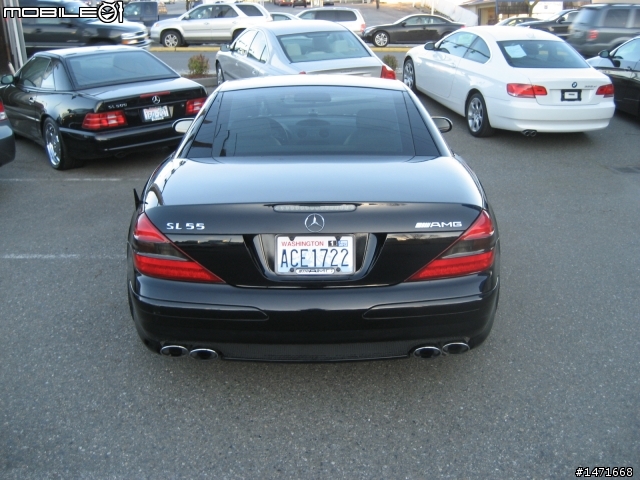 分享, SL55 AMG 降車身!