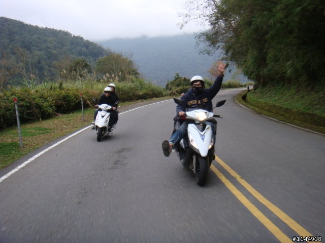 我用GT125運動:在阿里山的兩天一夜