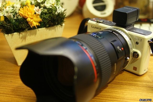 新玩具GF2+LVF1垂直觀景窗+Canon EOS-m4/3轉接環