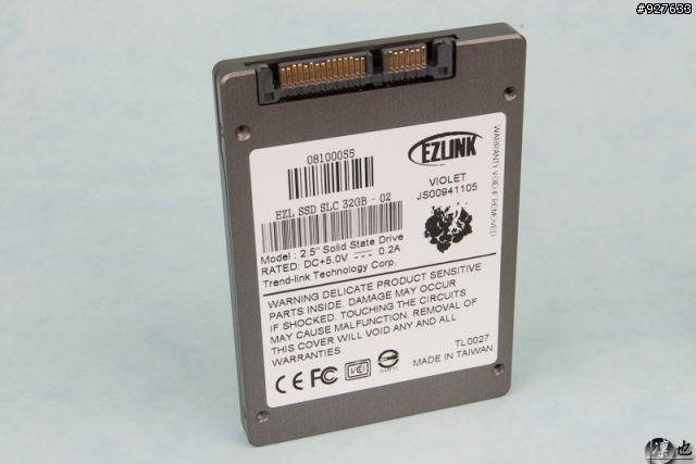 開箱:EZLINK Violet 32GB 2.5吋 SATAII SSD 固態硬碟(SLC) RAID 0 Stripe size 4~128kb 比較