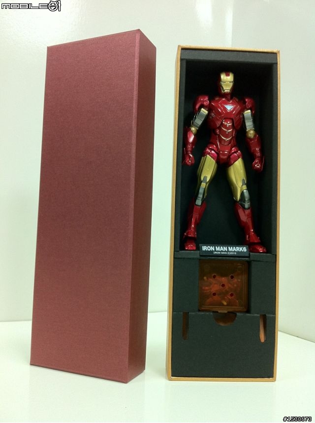 海洋堂輪轉特攝系例【IRON MAN】精美小套房