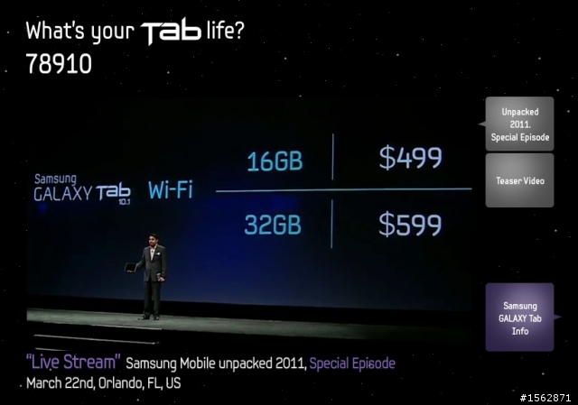 Tab10.1 & Tab8.9開箱囉!3/22 Samsung Unpacked實況整理(圖多)!