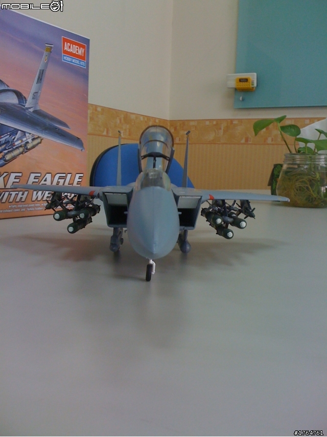 重拾以往的興趣(F-15E)飛機模型
