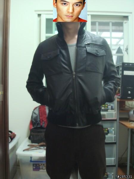 (簡單分享第3彈)asos開箱之不是超級乾的皮衣-Full Circle Zip Through Leather Jacket