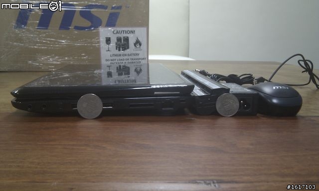 MSI U270 開箱,改裝XP完成(2011/04/03更新)