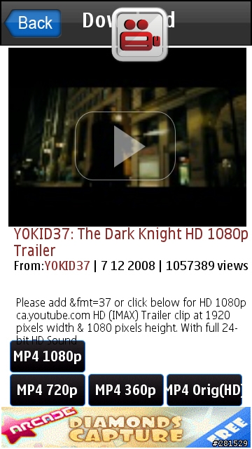 N8也能Youtube HD了~