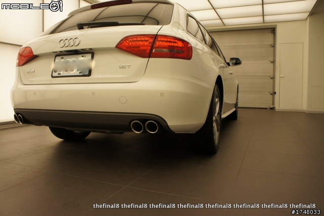 白色Audi A4 Avant 1.8T開箱(圖多)