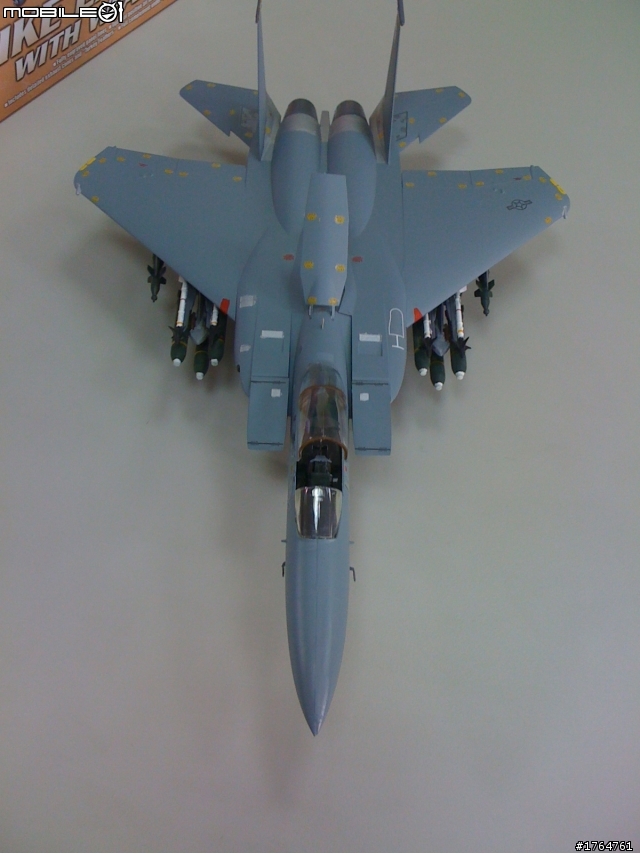 重拾以往的興趣(F-15E)飛機模型