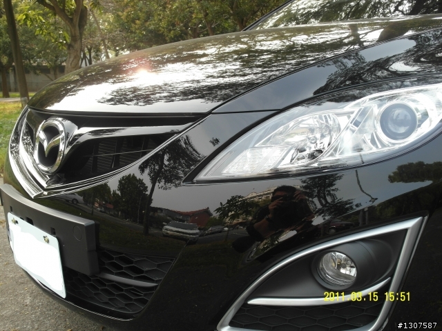 2011年黑色 Mazda6 2.5S 開箱嚕~附圖....(第二天就受傷了><")