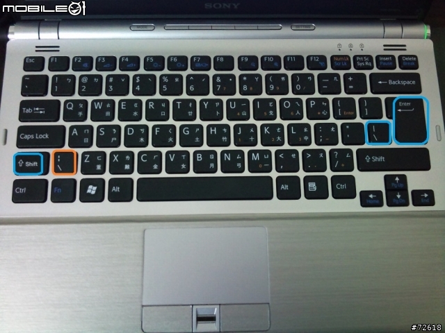 SONY VAIO SR16 DIY改裝--第二部...鍵盤改造~大Enter鍵