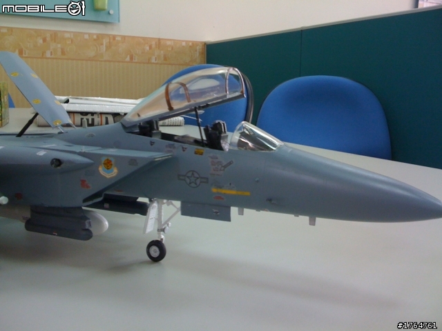 重拾以往的興趣(F-15E)飛機模型