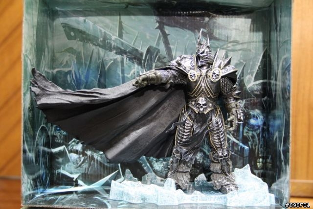 【開箱】魔獸世界-巫妖王:阿薩斯米奈西爾 (THE LICH KING: ARTHAS MENETHIL) -- 圖多