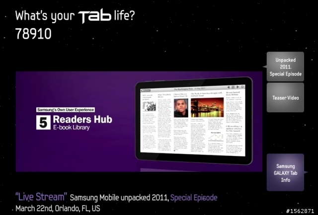 Tab10.1 & Tab8.9開箱囉!3/22 Samsung Unpacked實況整理(圖多)!