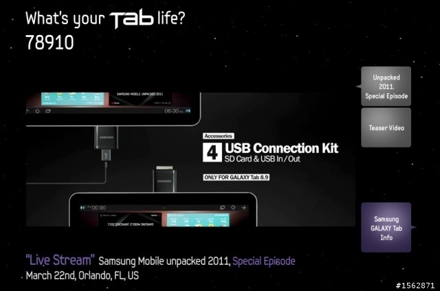 Tab10.1 & Tab8.9開箱囉!3/22 Samsung Unpacked實況整理(圖多)!