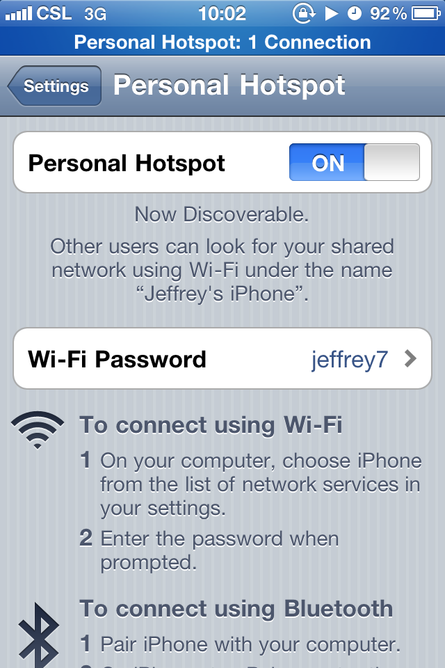 Iphone 4 Hotspot 30分鐘用電量不完美實測