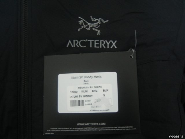 始祖鳥Arc'Teryx ATOM SV Hoody 簡單開箱