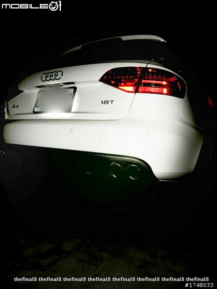 白色Audi A4 Avant 1.8T開箱(圖多)