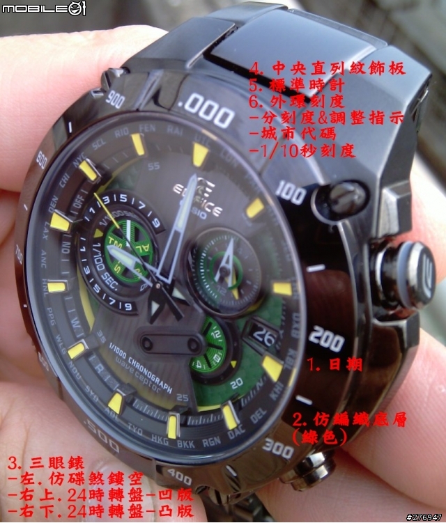 CASIO EDIFICE 系列 EQW-M1100DC-1A2DR 使用報告