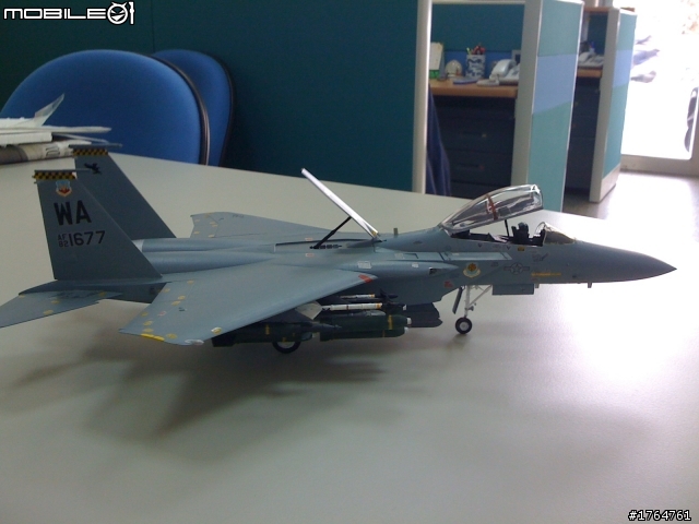 重拾以往的興趣(F-15E)飛機模型