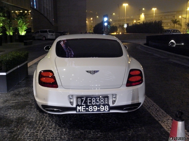 (分享)在澳門君悅酒店遇到的BENTLEY CONTIENTAL SUPER SPORTS 還有另一驚喜