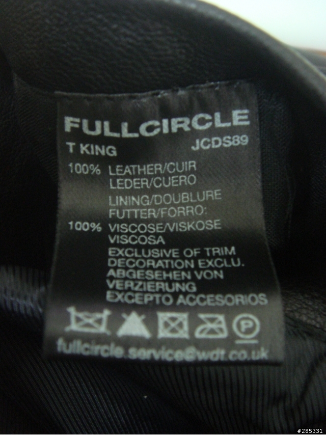 (簡單分享第3彈)asos開箱之不是超級乾的皮衣-Full Circle Zip Through Leather Jacket