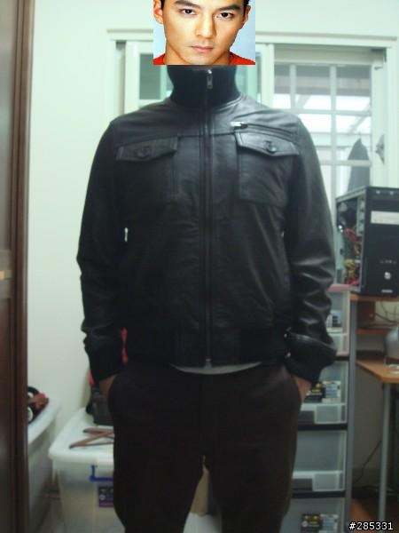 (簡單分享第3彈)asos開箱之不是超級乾的皮衣-Full Circle Zip Through Leather Jacket