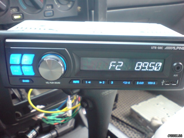 95年 sentra 341 音響主機DIY Alpine UTE-32C