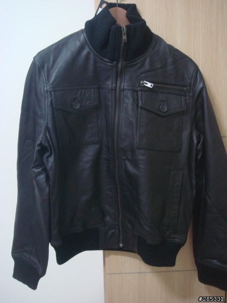 (簡單分享第3彈)asos開箱之不是超級乾的皮衣-Full Circle Zip Through Leather Jacket