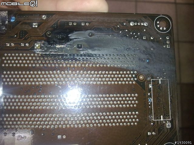 今天剛換好的ASUS B3 P8P67起火