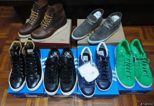 【開箱】失心瘋開箱文一次六雙 RED WING 9111、ASH CHUKKA、ADIDAS RANSOM、CAMPUS等