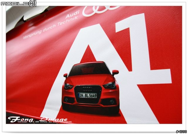 Audi A1 試乘記,車手還表演甩尾