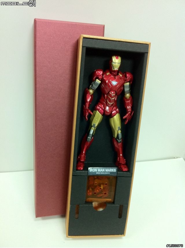 海洋堂輪轉特攝系例【IRON MAN】精美小套房