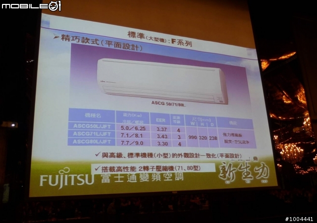 2011年富士通產品發表會 大金產品發表會 心得分享