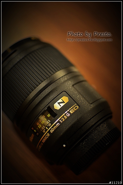 【分享】Nikon AF-S Micro 60mm f/2.8G ED 不專業開箱