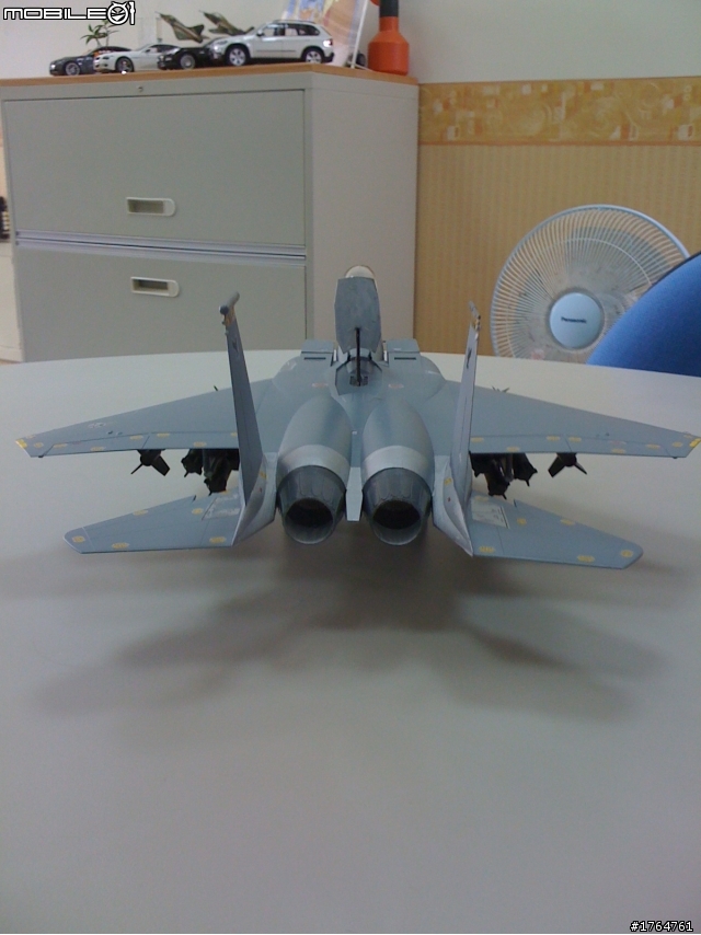 重拾以往的興趣(F-15E)飛機模型