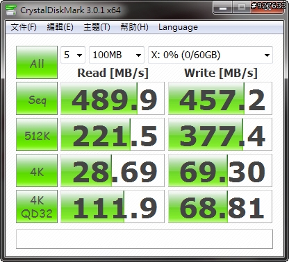 開箱:EZLINK Violet 32GB 2.5吋 SATAII SSD 固態硬碟(SLC) RAID 0 Stripe size 4~128kb 比較