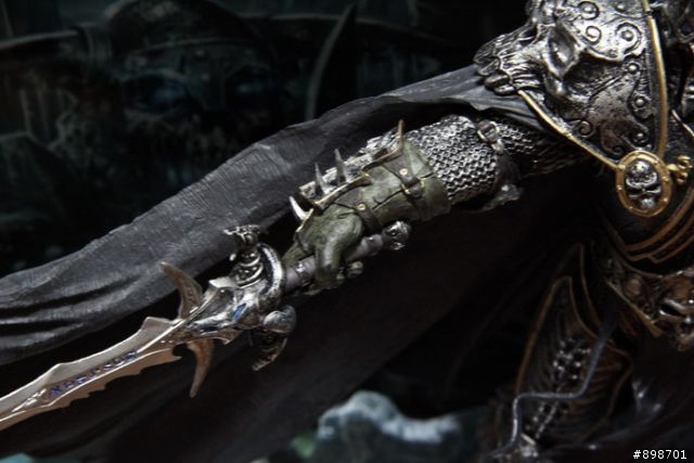 【開箱】魔獸世界-巫妖王:阿薩斯米奈西爾 (THE LICH KING: ARTHAS MENETHIL) -- 圖多
