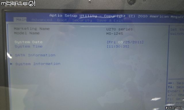 MSI U270 開箱,改裝XP完成(2011/04/03更新)