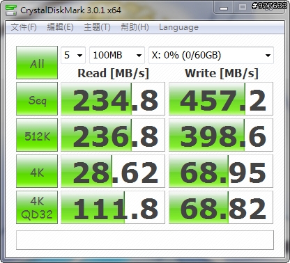 開箱:EZLINK Violet 32GB 2.5吋 SATAII SSD 固態硬碟(SLC) RAID 0 Stripe size 4~128kb 比較