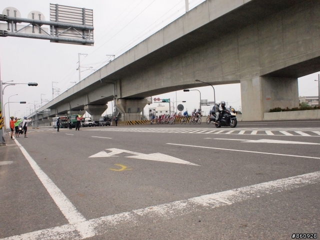 2011國際自由車環台賽第七站 - 新港奉天宮繞圈、157縣道轉台37、168縣道(157縣道叉路口)、台17轉北門衝刺點、終點