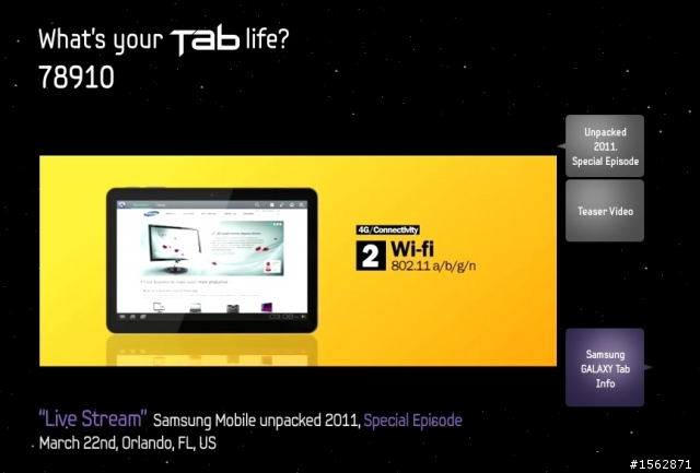 Tab10.1 & Tab8.9開箱囉!3/22 Samsung Unpacked實況整理(圖多)!