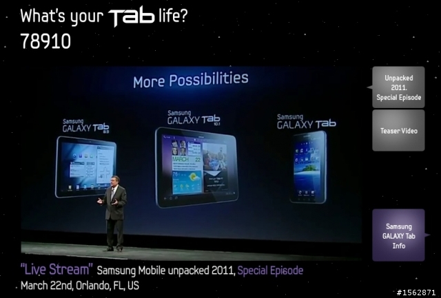 Tab10.1 & Tab8.9開箱囉!3/22 Samsung Unpacked實況整理(圖多)!