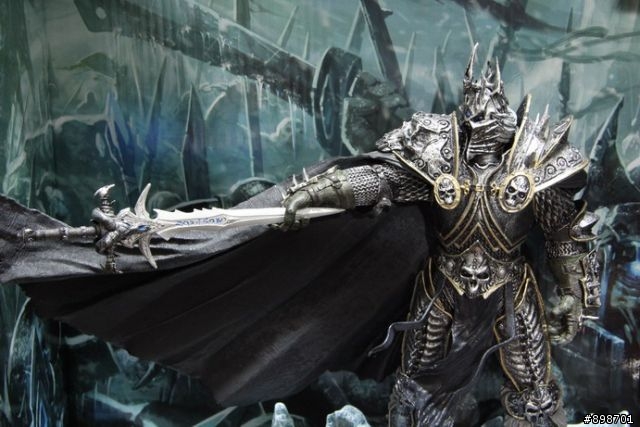 【開箱】魔獸世界-巫妖王:阿薩斯米奈西爾 (THE LICH KING: ARTHAS MENETHIL) -- 圖多