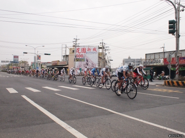 2011國際自由車環台賽第七站 - 新港奉天宮繞圈、157縣道轉台37、168縣道(157縣道叉路口)、台17轉北門衝刺點、終點