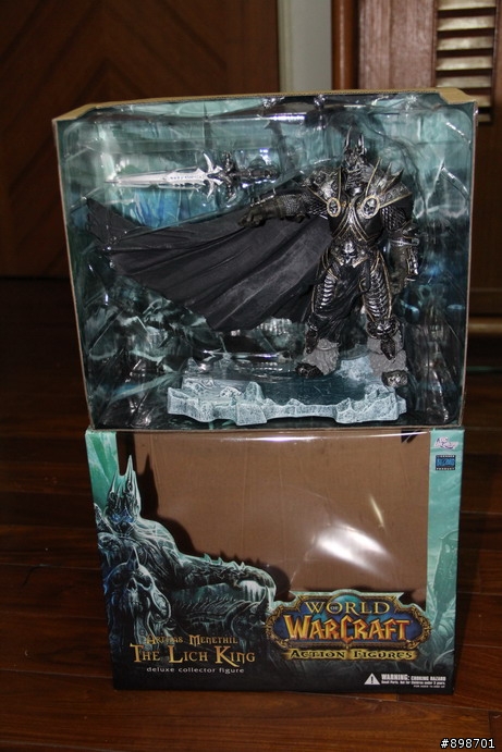 【開箱】魔獸世界-巫妖王:阿薩斯米奈西爾 (THE LICH KING: ARTHAS MENETHIL) -- 圖多